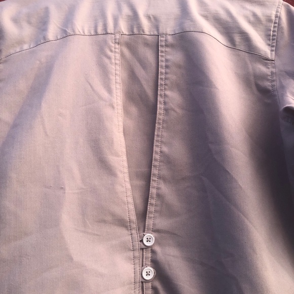 GoLite Button Down Medium Outdoors Long Sleeve Button Back Athletic Shirt - Picture 3 of 5